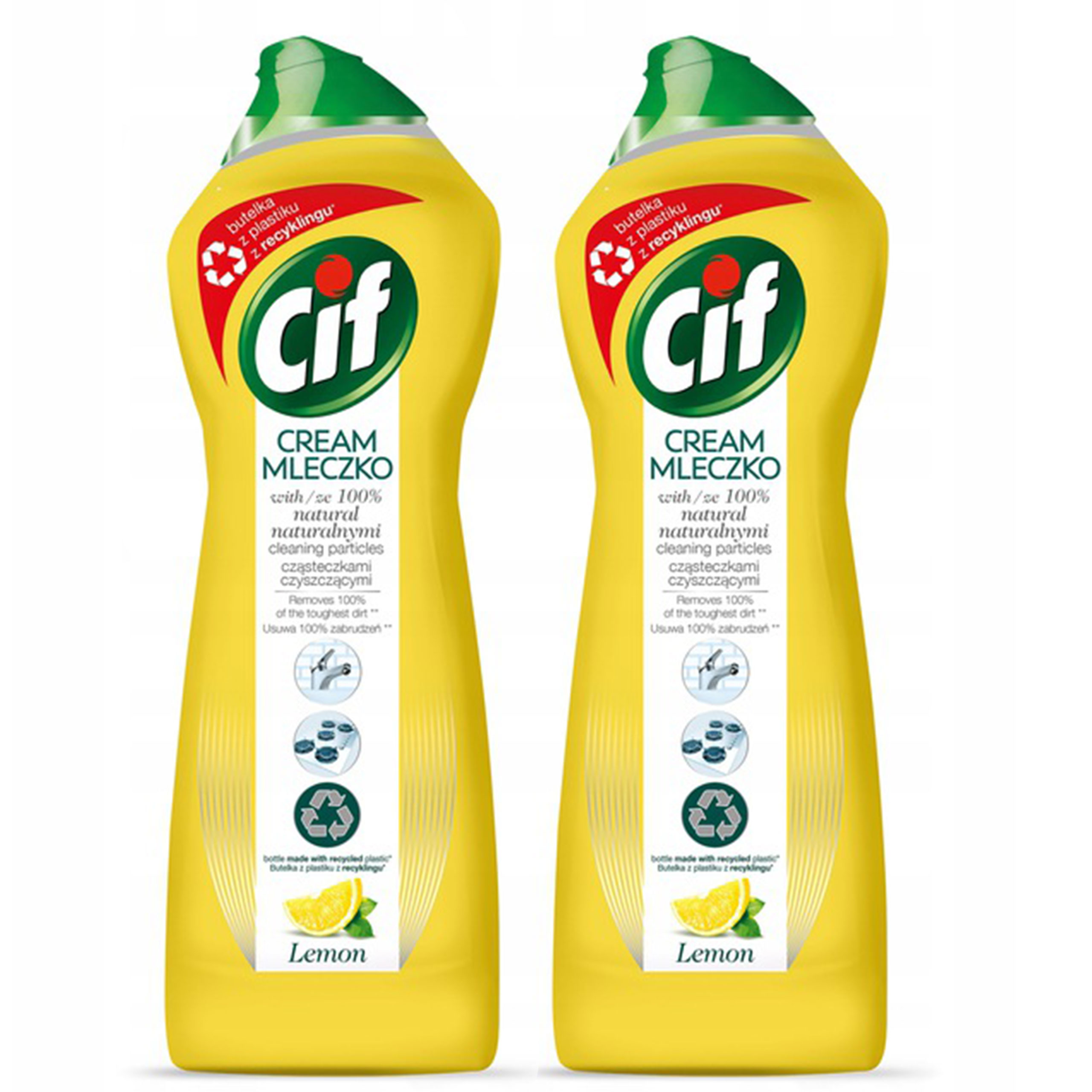 

Cif Cream Mleczko Lemon z mikrokryształkami 1300ml