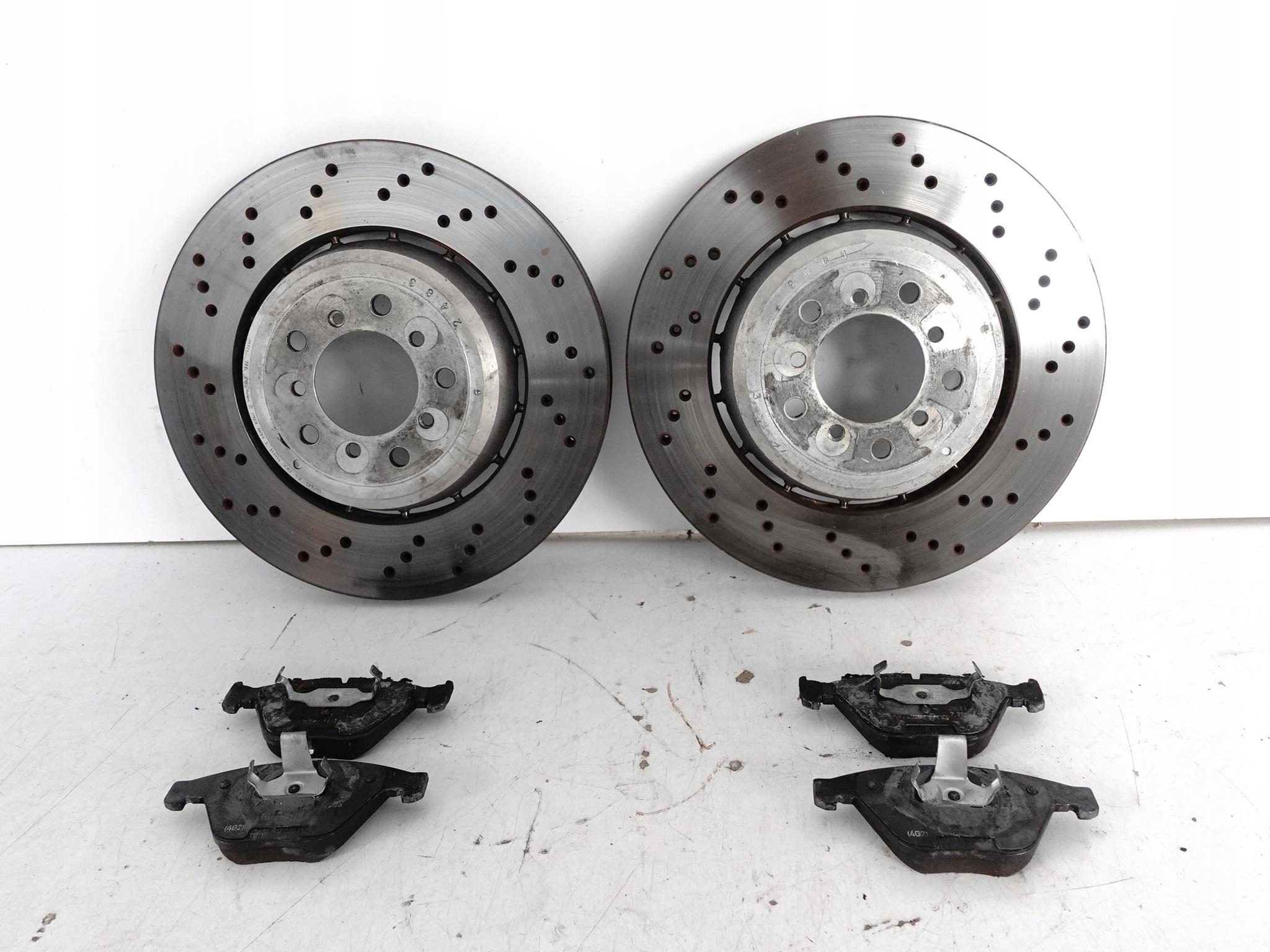 BMW M3 E92 E93 E90 M1 M E82 LCI discs brake + plates front 2000km ORG