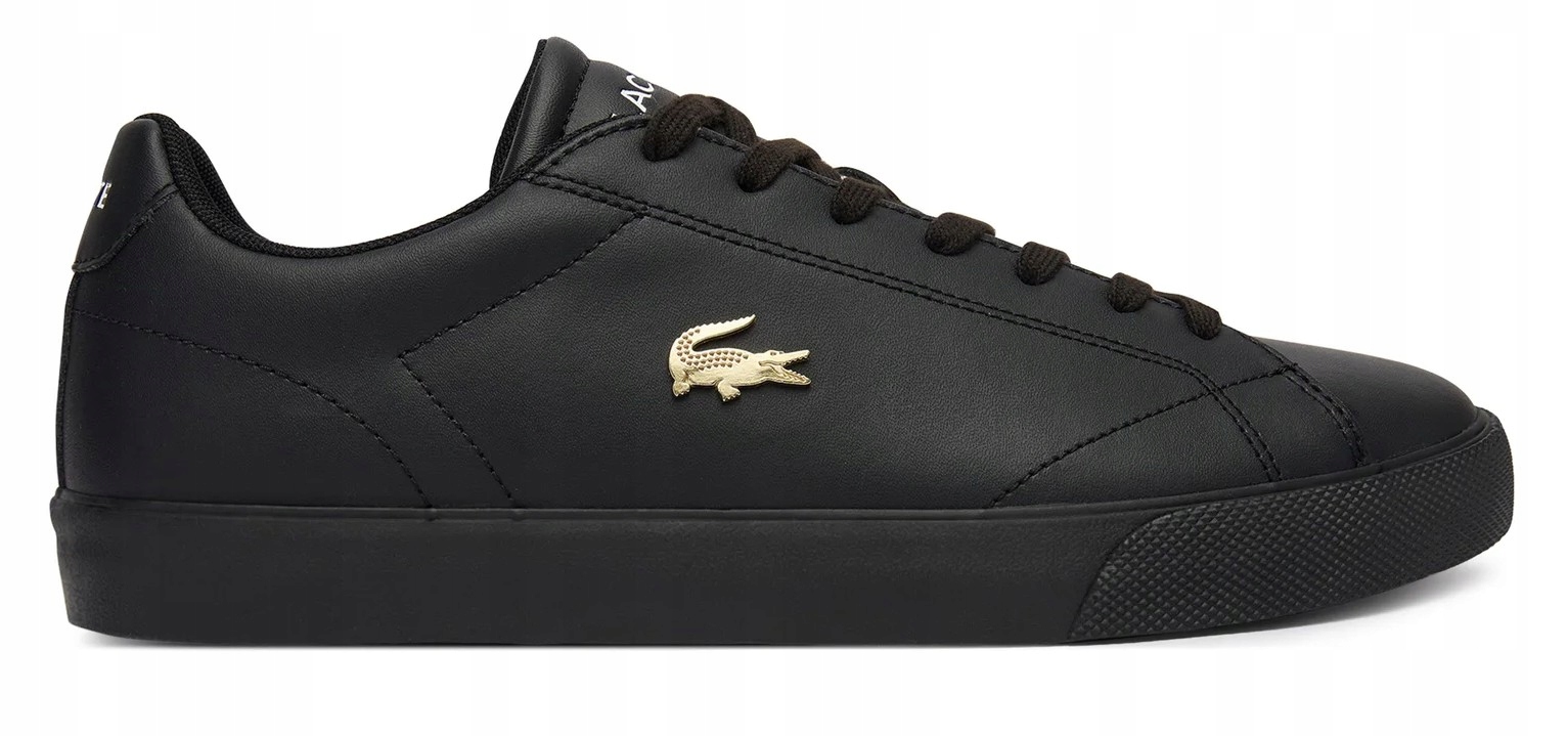 Boty Lacoste Lerond Set 225 750CMA0016 černé kožené 47