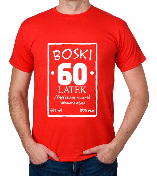 

koszulka Boski 60 Latek prezent