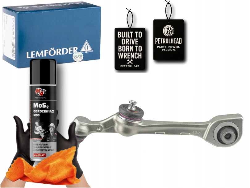 Rameno Odpružení Kola Přední L Dolní Zadní Mercedes S #Petrolhead Pro+ Kit1