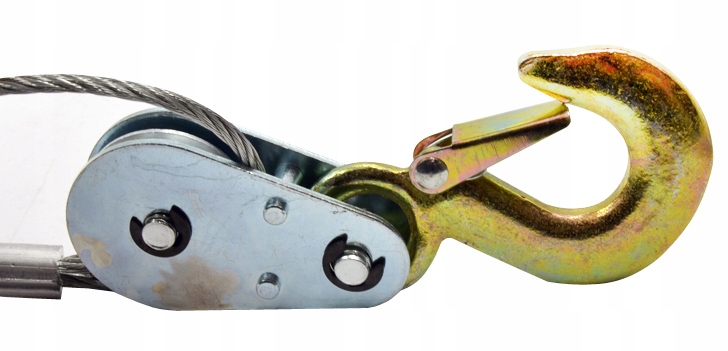 WYCIĄGARKA RĘCZNA WCIĄGARKA LINOWA 2000KG 2T HAKI Kod producenta 11180