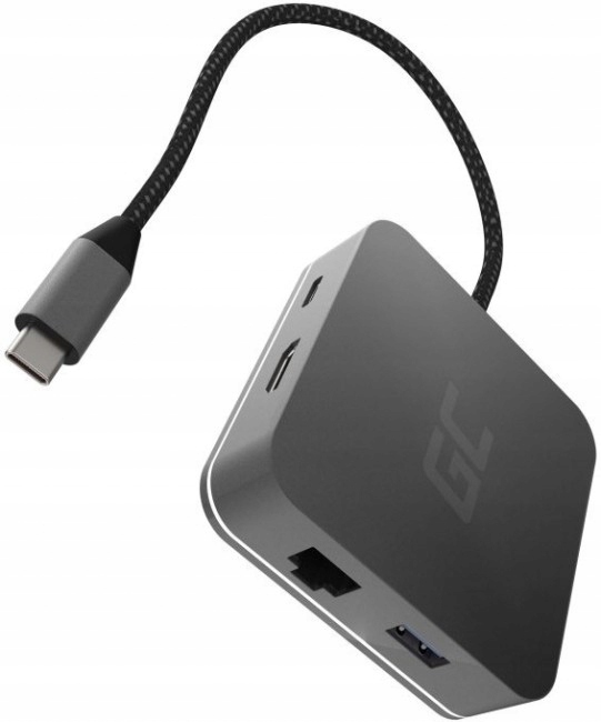 

Hub Green Cell Usb-c 6w1