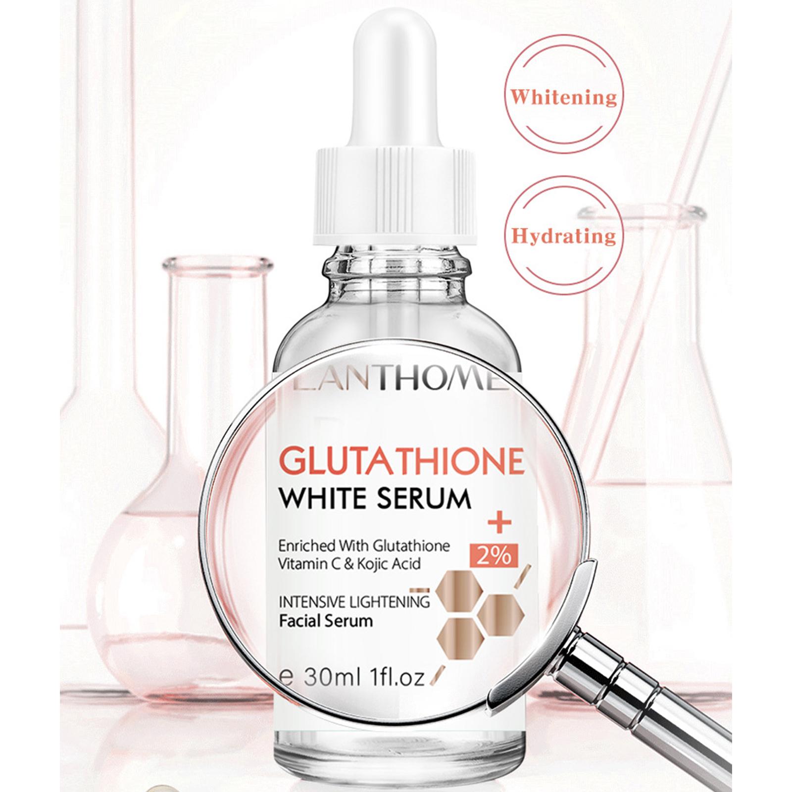 Glutation Whitening Serum Do Twarzy Witamina C Typ skóry Do wszystkich typów skóry