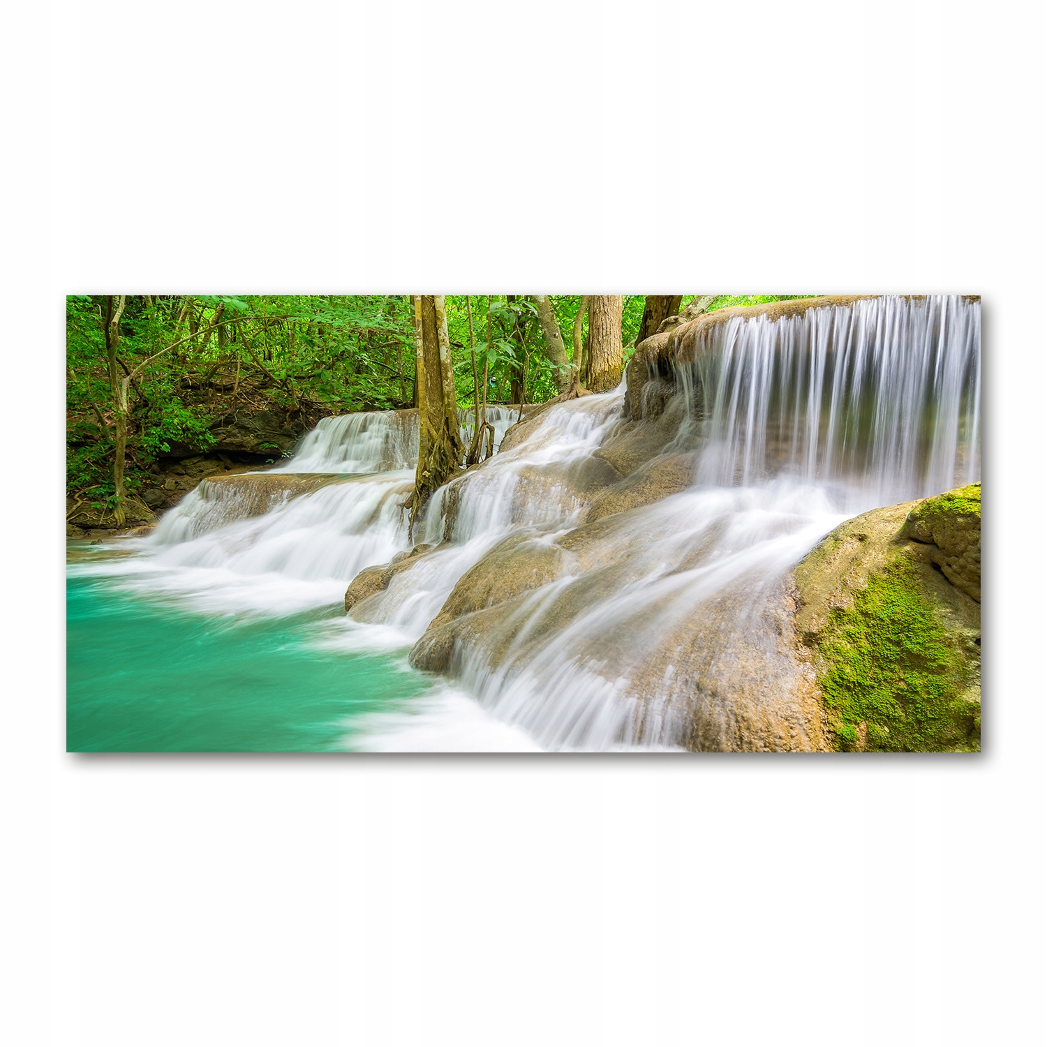 

Foto obraz szkło hartowane Wodospady 140x70