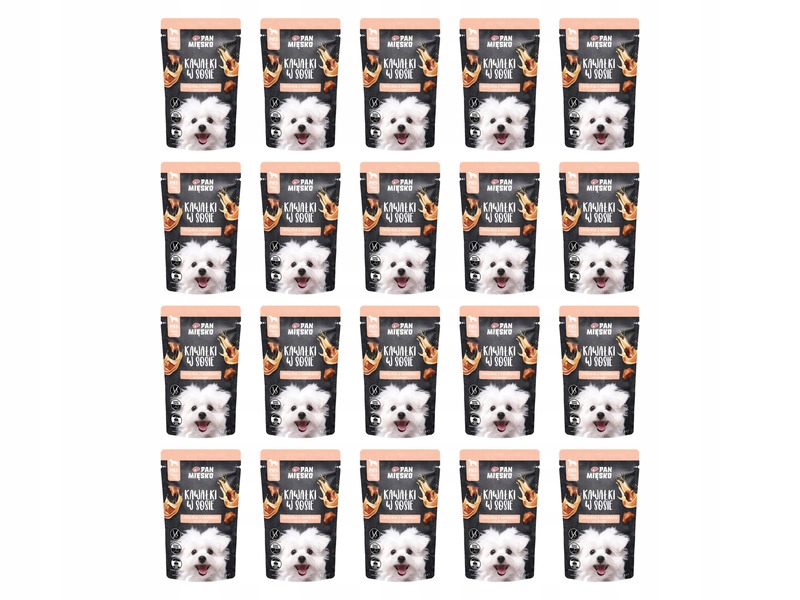 Karma dla psa Pan Mięsko Cielęcina z królikiem 20 x 150 g