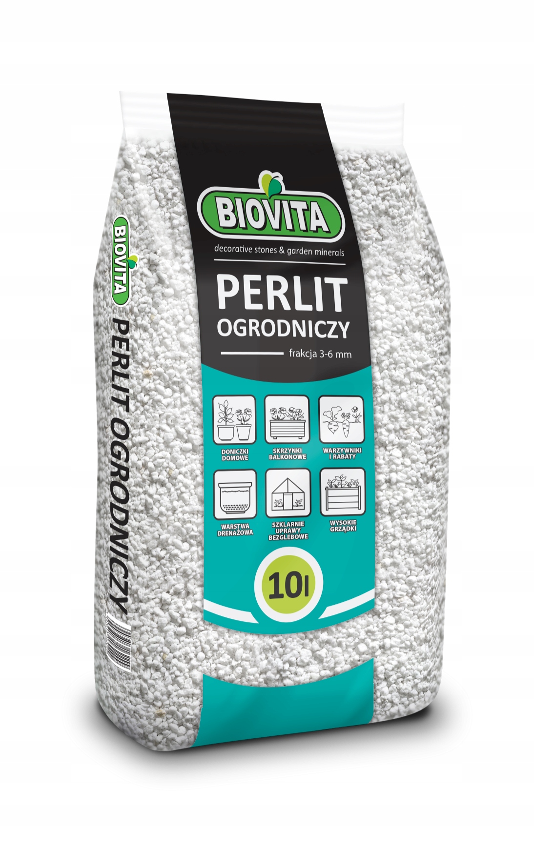 

Perlit Ogrodniczy 10L Spulchnia Podłoże Biovita