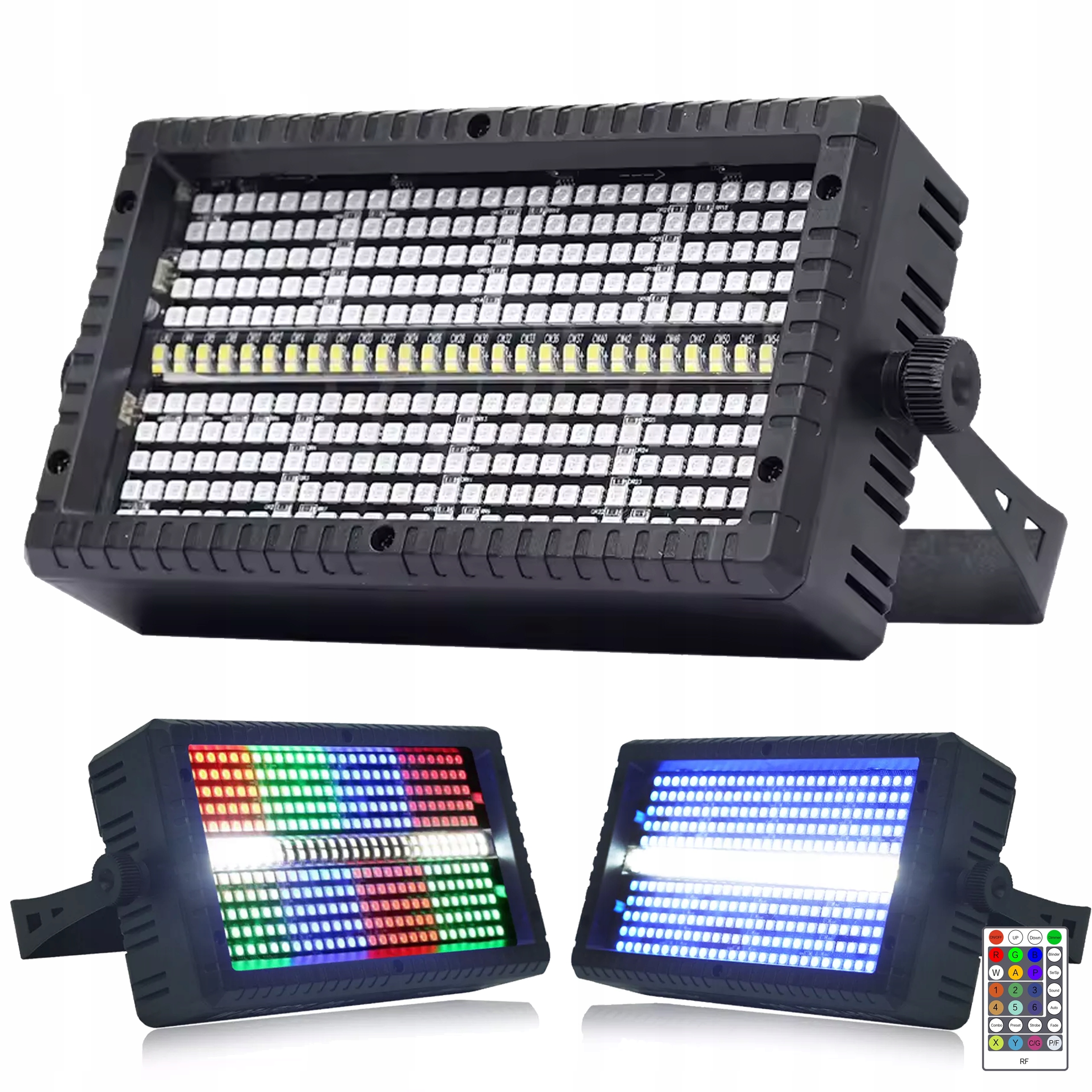 Světelný Efekt Stroboskop Blinder Osvětlovač 24 Cw/a Led 240 Rgb Led
