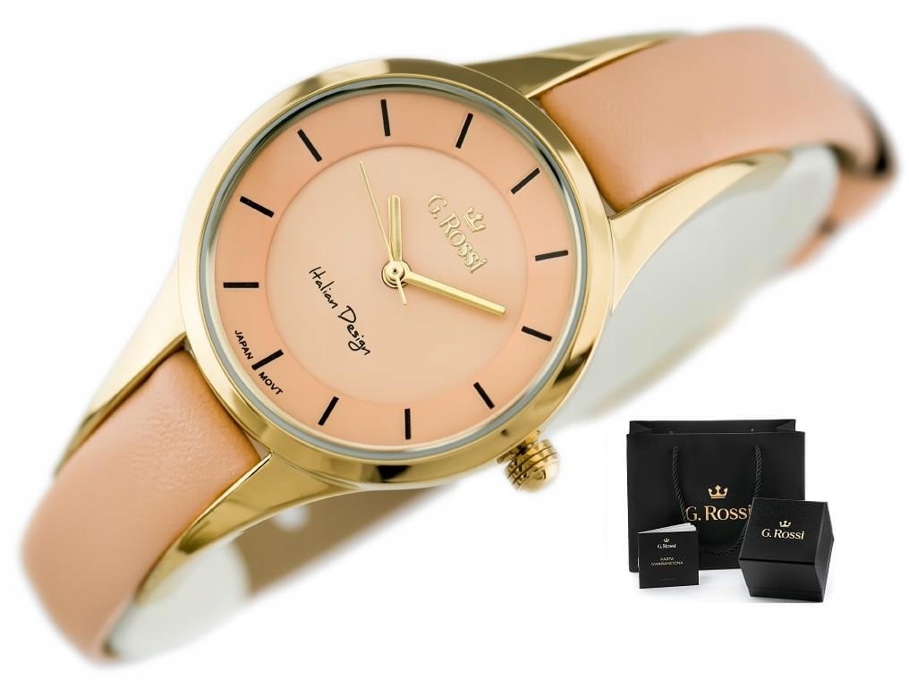 

Zegarek Damski G. Rossi Enrica pasek Box +grawer