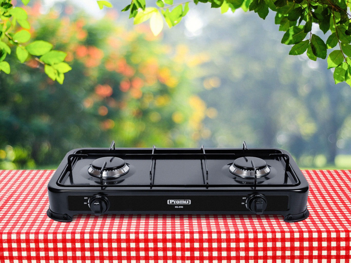 Kuchenka PŁYTA GAZOWA DWUPALNIKOWA KG200C REDUKTOR Stan opakowania oryginalne