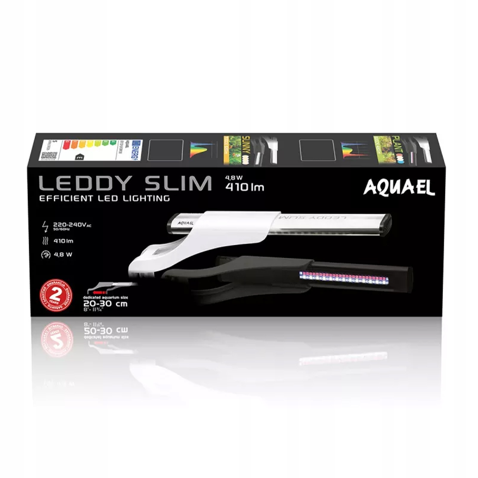 Levně Moderní Lampa Do Akvária 20-30 CM Aquael Leddy