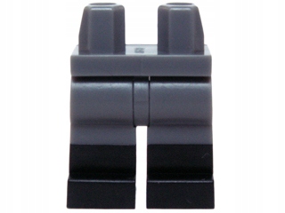 

Lego Nogi Nóżki C. Szare Spodnie Buty 970c00pb0411