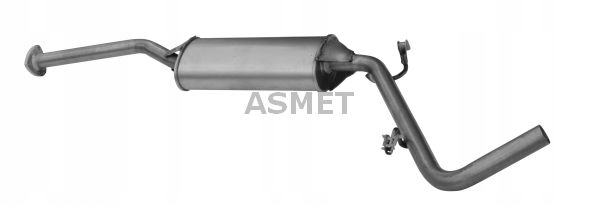 Tłumik wydechowy przód Asmet ASM21.006