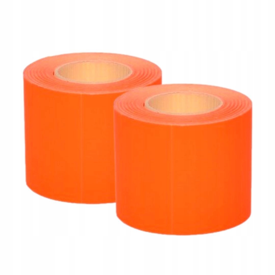 Etykieta cenowa 45x30 mm - 5 rolek - czerwona