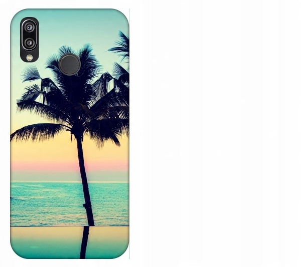 

Etui pokrowiec Huawei P20 Lite Palmy plaża wakacje