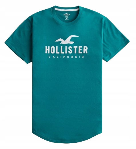tričko Hollister Abercrombie tričko L tyrkysová