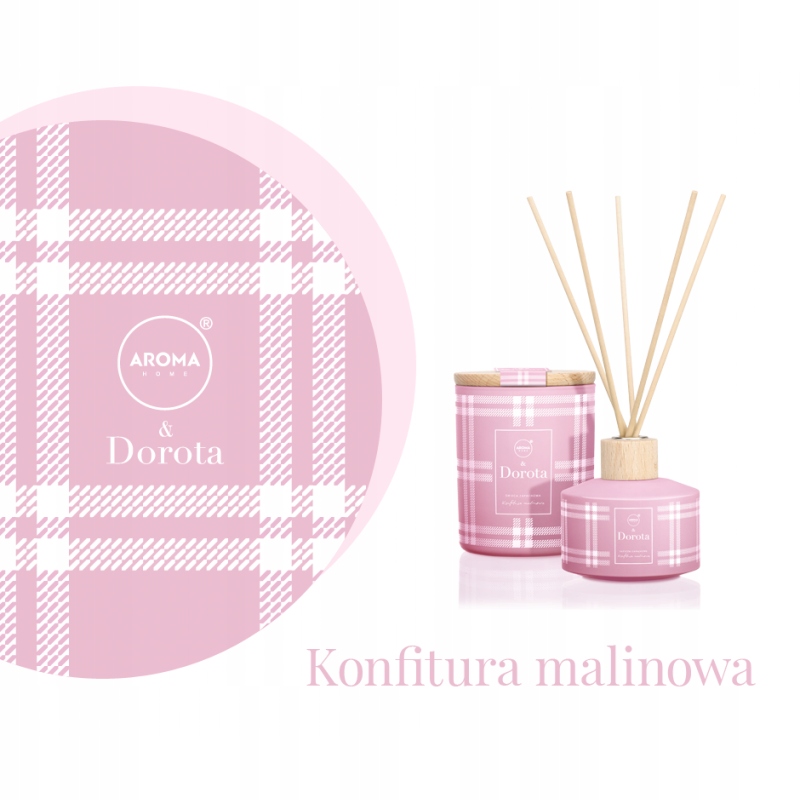 DOROTA SZELĄGOWSKA PATYCZKI KONFITURA MALINOWA Marka Aroma Home