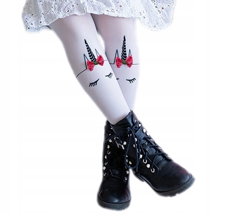 

Knittex Białe Rajstopy Jednorożec Unicorn 122-128