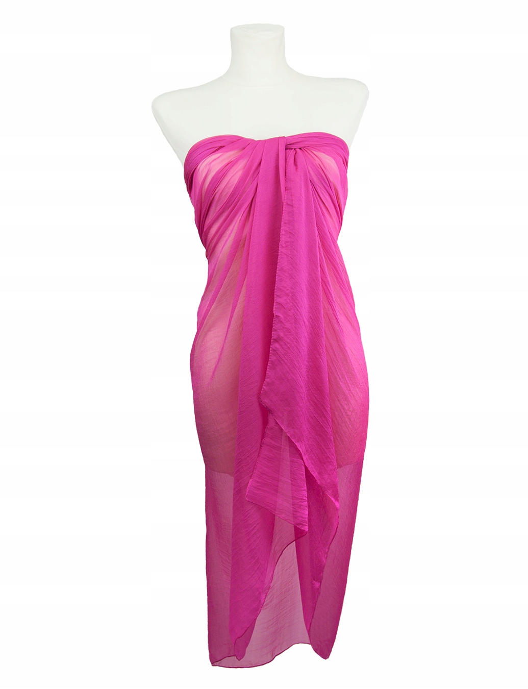 ADMIRI PAREO DAMSKIE DUŻE, CHUSTA PLAŻOWA DŁUGA CHUSTA NA PLAŻĘ BALI fuksja Marka inna