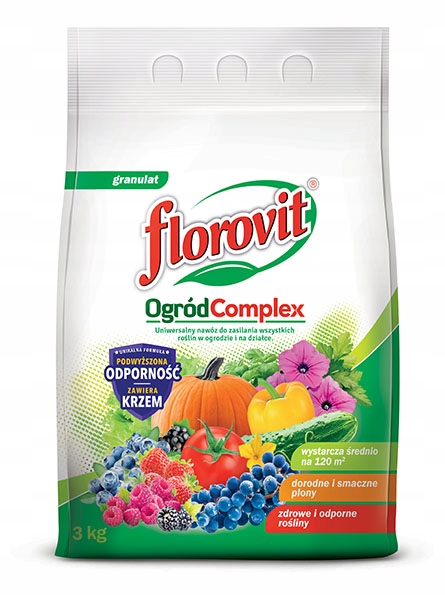 

Nawóz Florovit Ogród Complex Uniwersalny 3 kg
