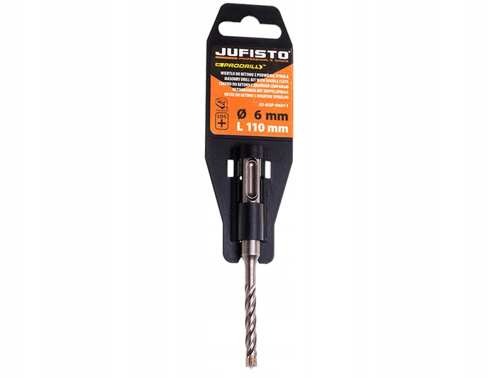 

Wiertło Do Betonu Muru SDS-plus 6 x110mm Qatro Pro