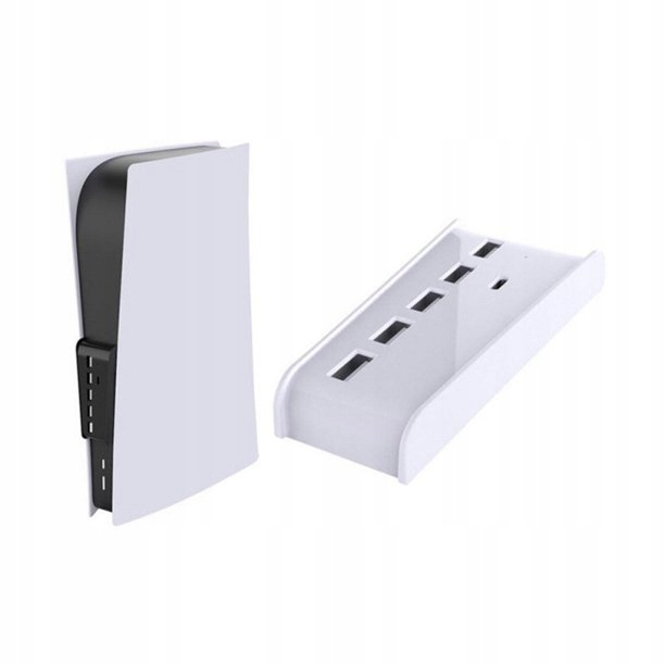 Hub Rozdzielacz Usb 5w1 Do Konsoli PS5 Biały