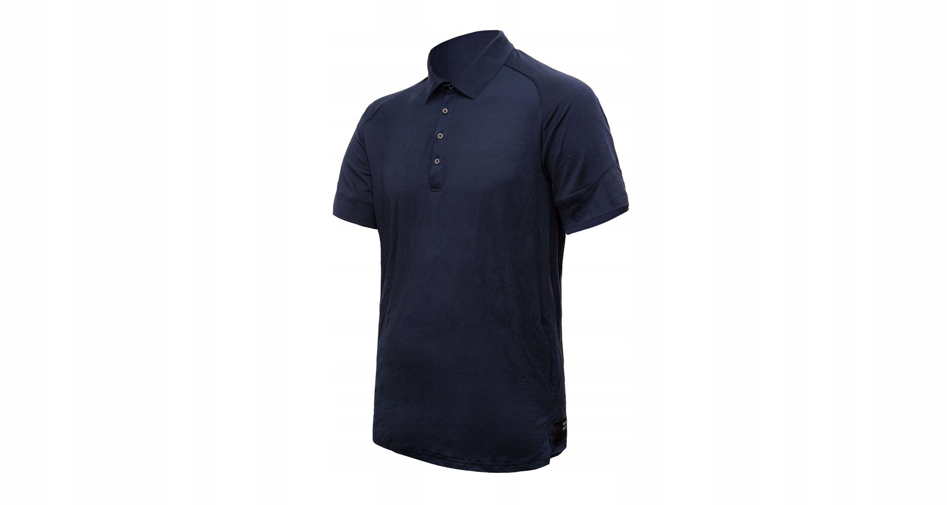 Sensor Merino Active Polo Pánské Triko Kr.rukáv Deep Blue Velikost M
