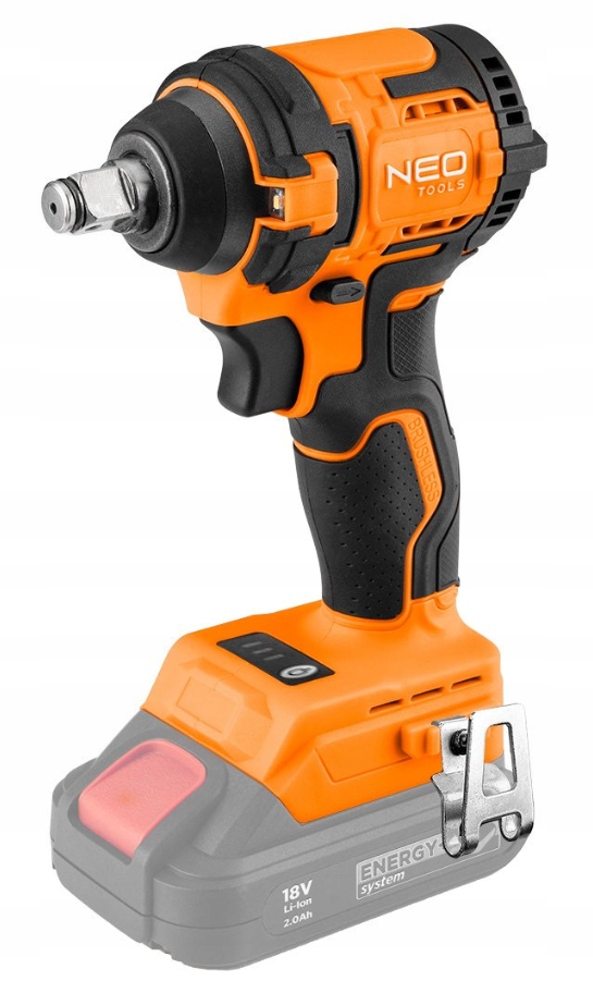 Neo Tools Rázový Uťahovák Bezkartáčový 18V, 350NM 1/2ENERGY+ Solo 04-613