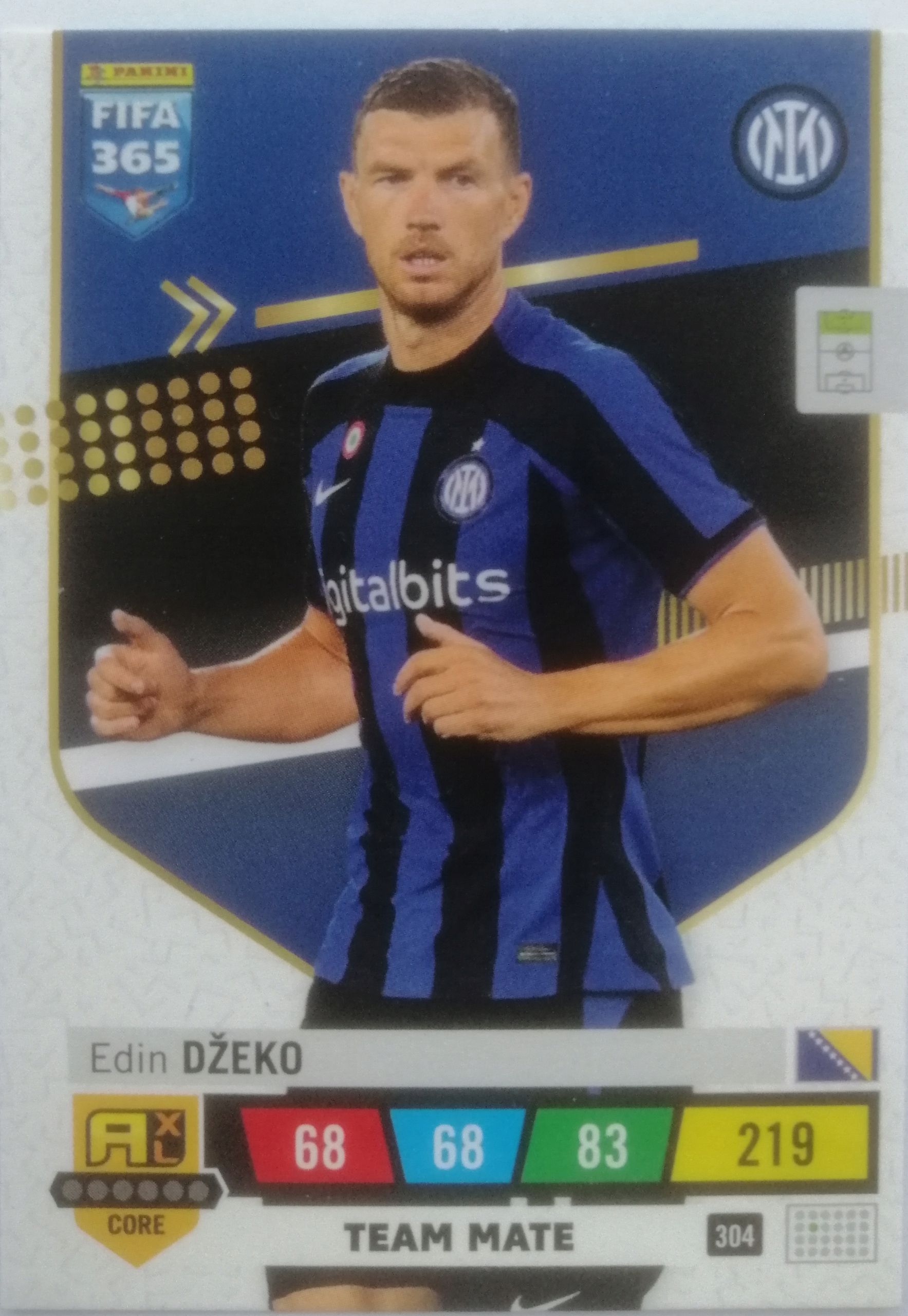 Fifa 365 2023 Core Team Mate 304 Edin Dzeko Inter