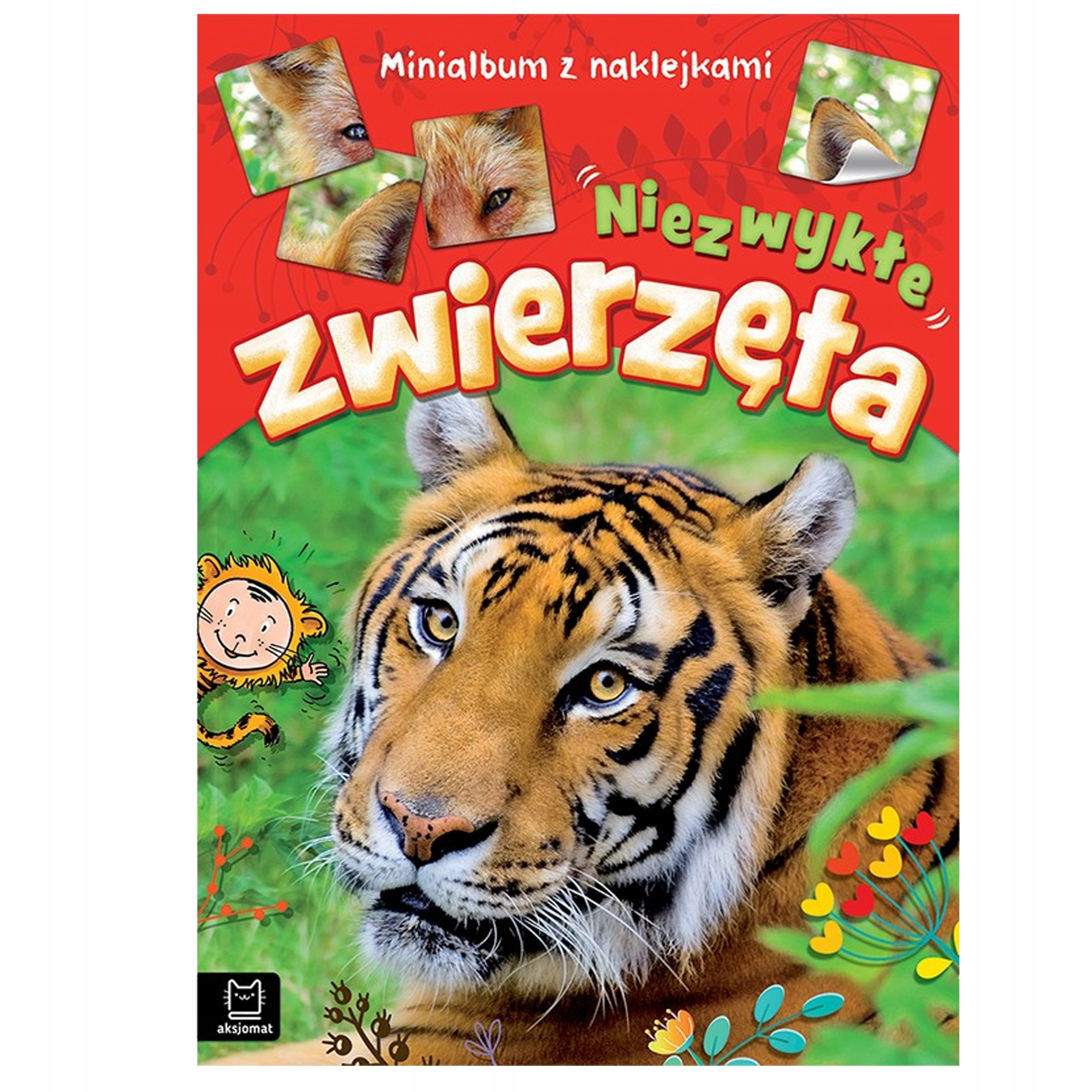 MINIALBUM Z NAKLEJKAMI NIEZWYKŁE ZWIERZĘTA 4-6 LAT