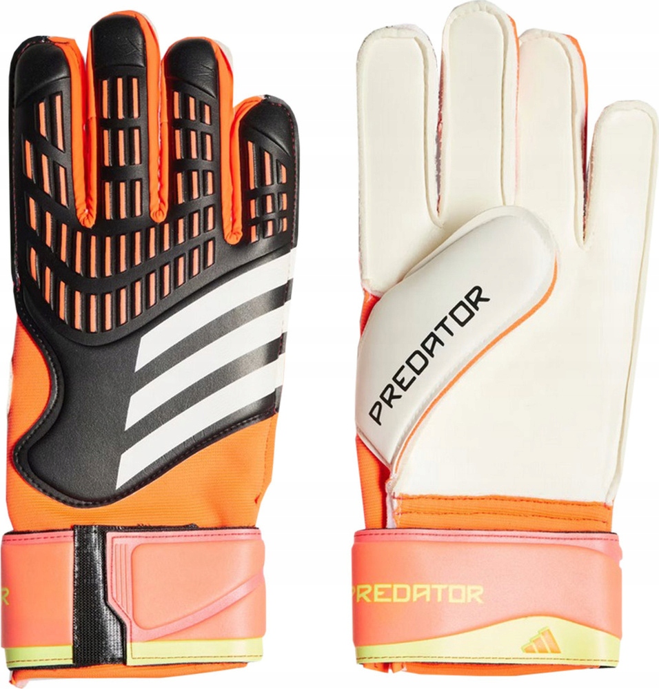 Brankářské Rukavice Adidas Predator Mtc Černo-oranžové IN1599 vel. 8