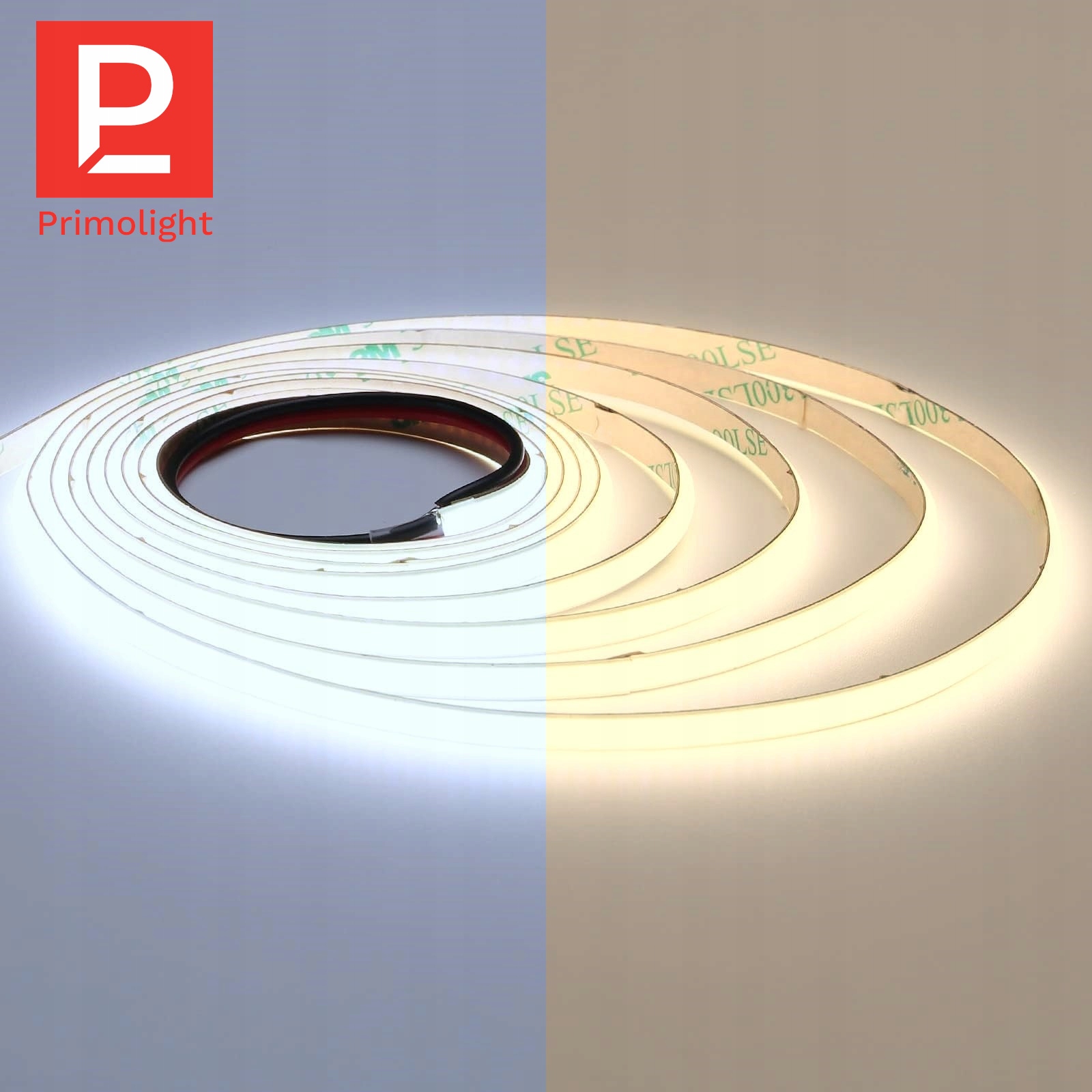Taśma LED Tunable White CCT Dwa przewody 24V 10+10W/m