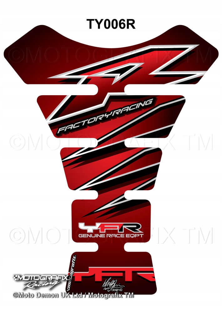 TANKPAD MOTOGRAFIX Yamaha R1 / R6