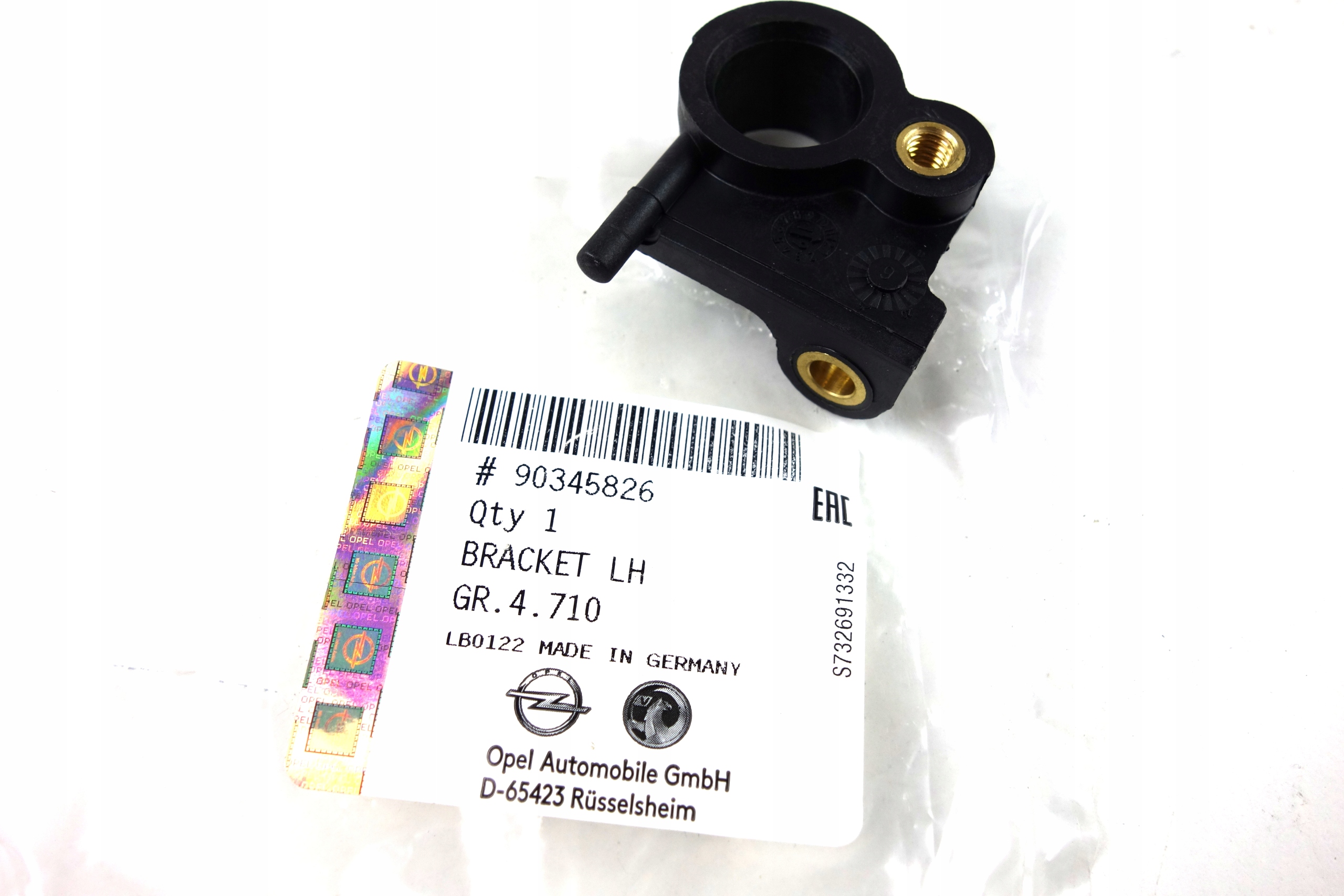 OE OPEL COMBO C WSPORNIK MOCOWANIE CZUJNIKA ABS Numer katalogowy części 90345826