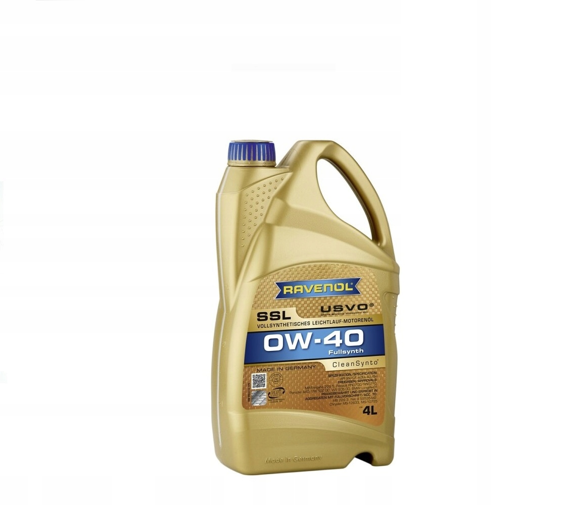 Olej Ravenol Ssl 0W-40 Cleansynto 4L