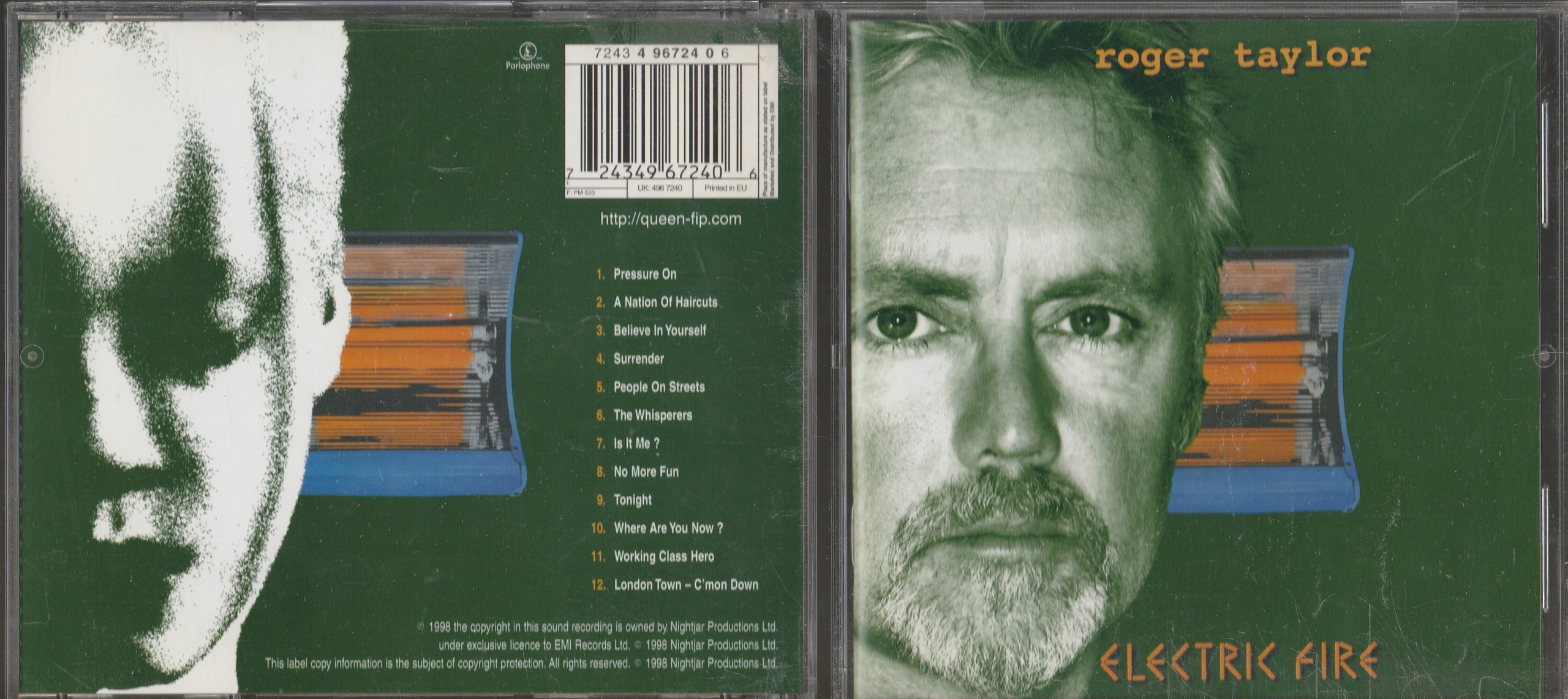 Roger Taylor/ ELECTRIC FIRE/ 1998年/QUEEN