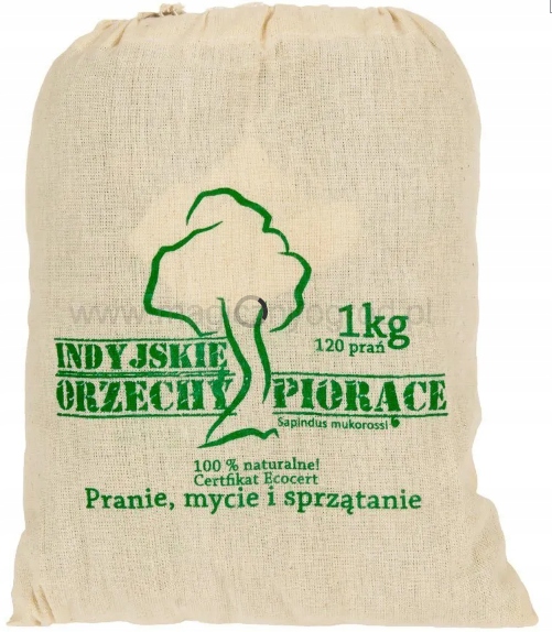 

Orzechy piorące eko 1kg Sapindus mukorossi Nanga
