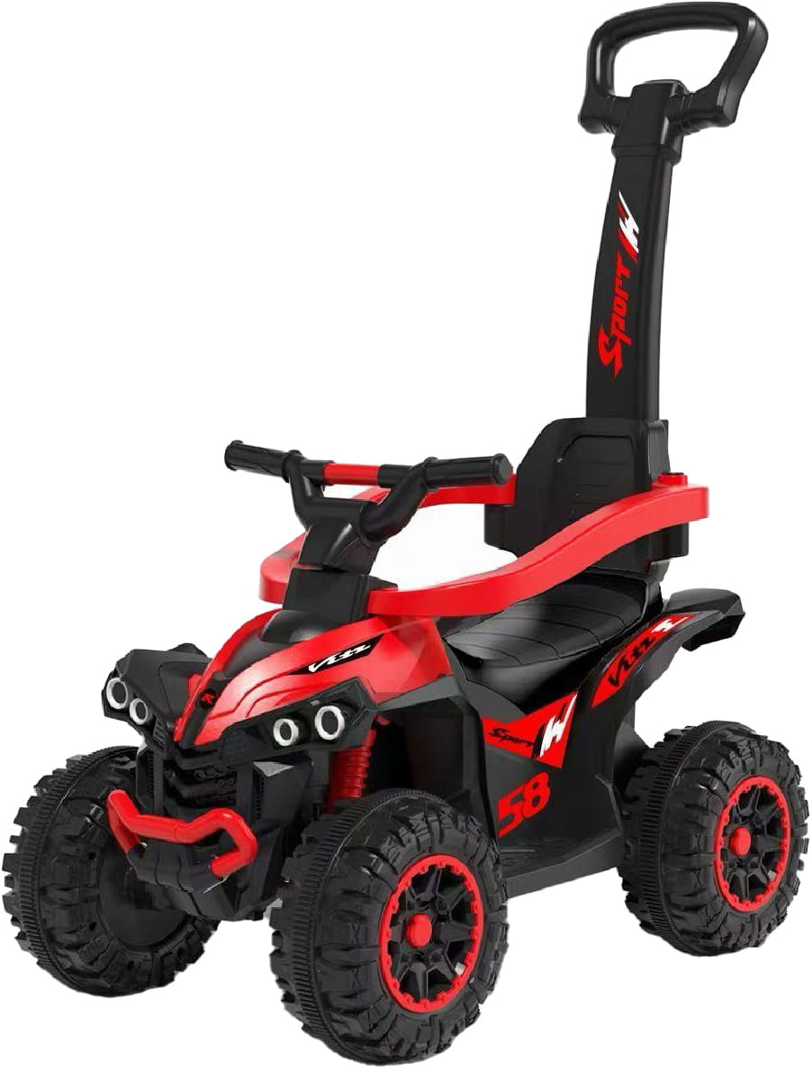 Baby Mix Quad Pojazd dla dzieci z rączką czerowny 54950