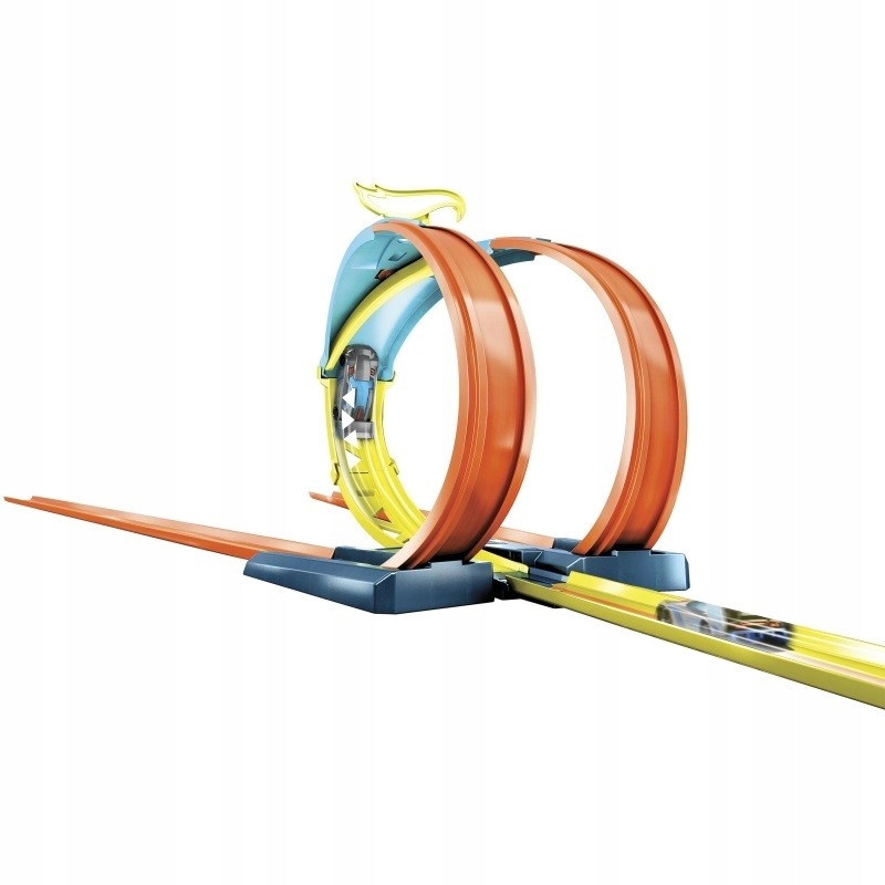 

HDX77 tor Hot Wheels zdublowana pętla podwójna