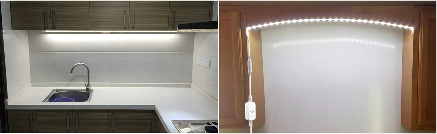 OSWIETLENIE LED PODSZAFKOWE LISTWA 1M DOTYK MANUAL Kod producenta ML-KI5630SMD60L