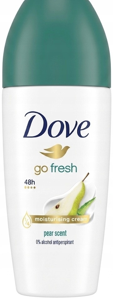 Dove Go Fresh kuličkový antiperspirant Pear Scent 50 ml 1 ks