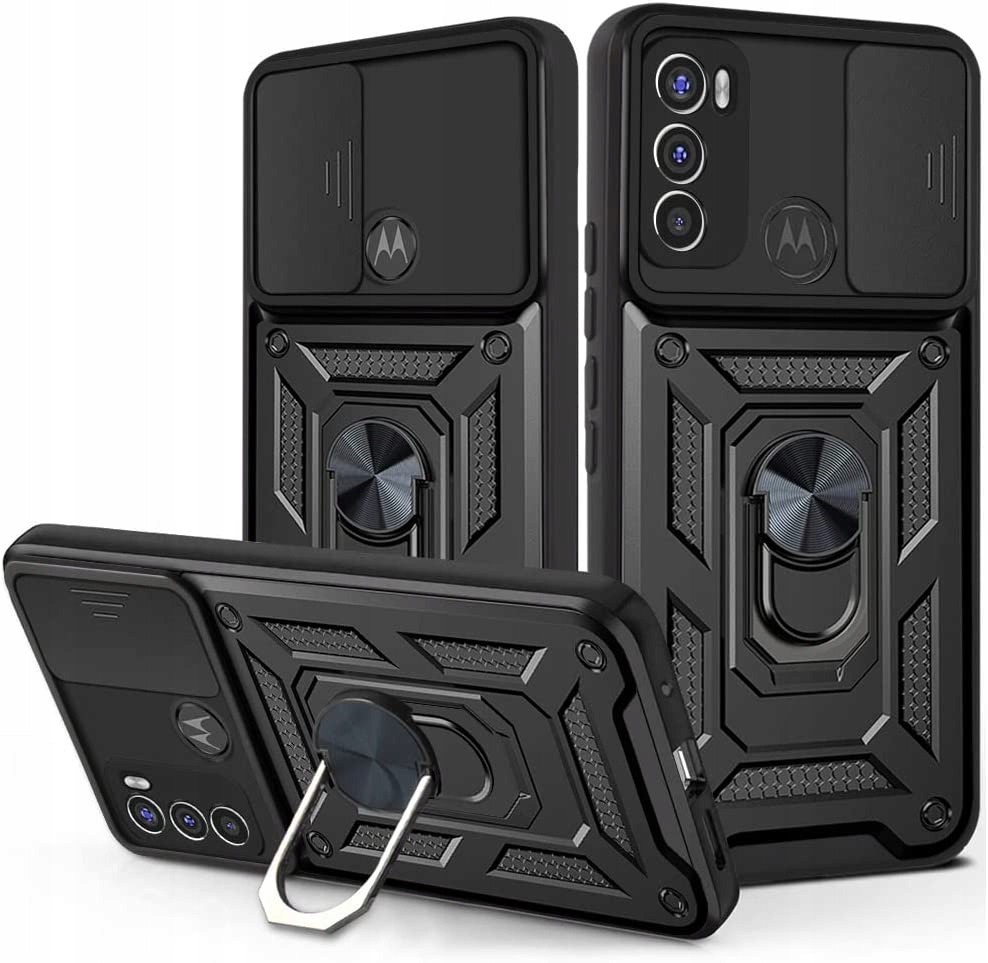 

Etui Pancerne Solid do Motorola Moto G60 +szkło