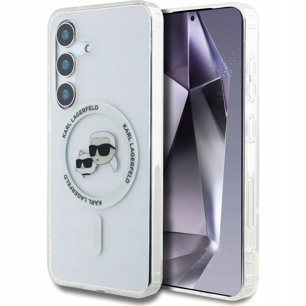 Pouzdro pro Galaxy S25 Plus, pro MagSafe Karl Lagerfeld kryt, pouzdro, obal