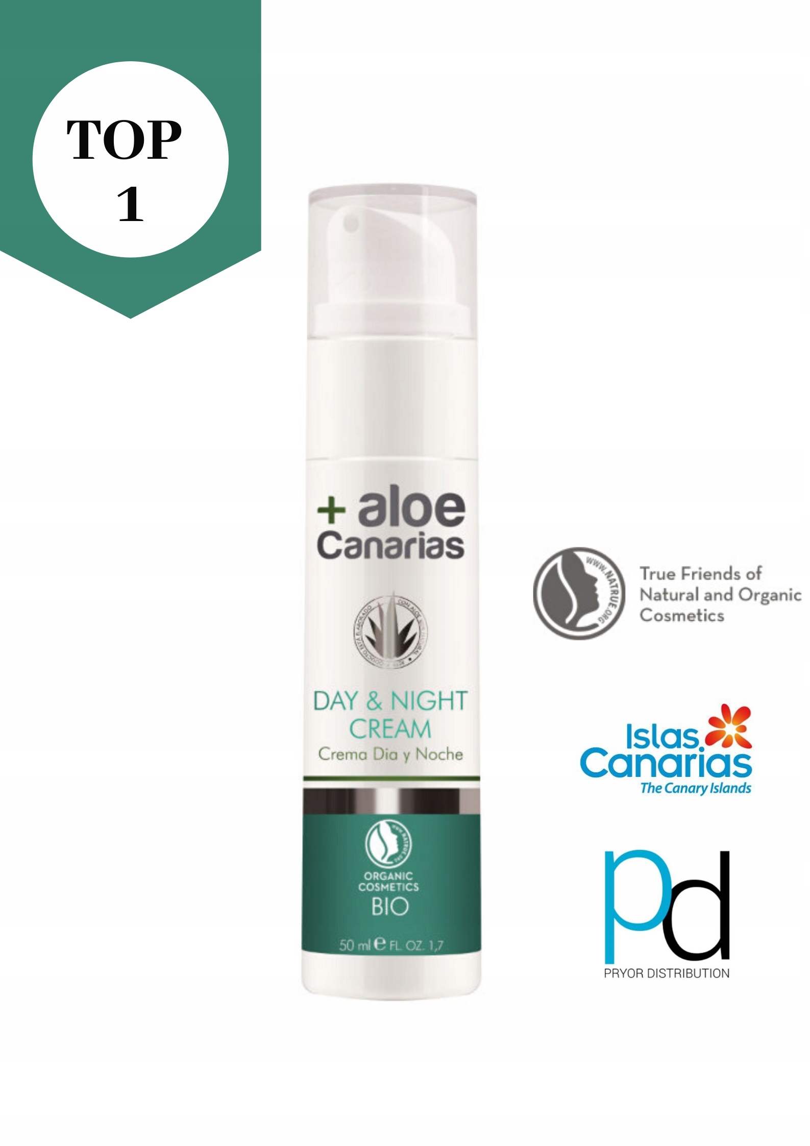 Denní krém Aloe Canarias Bio Natrue.org