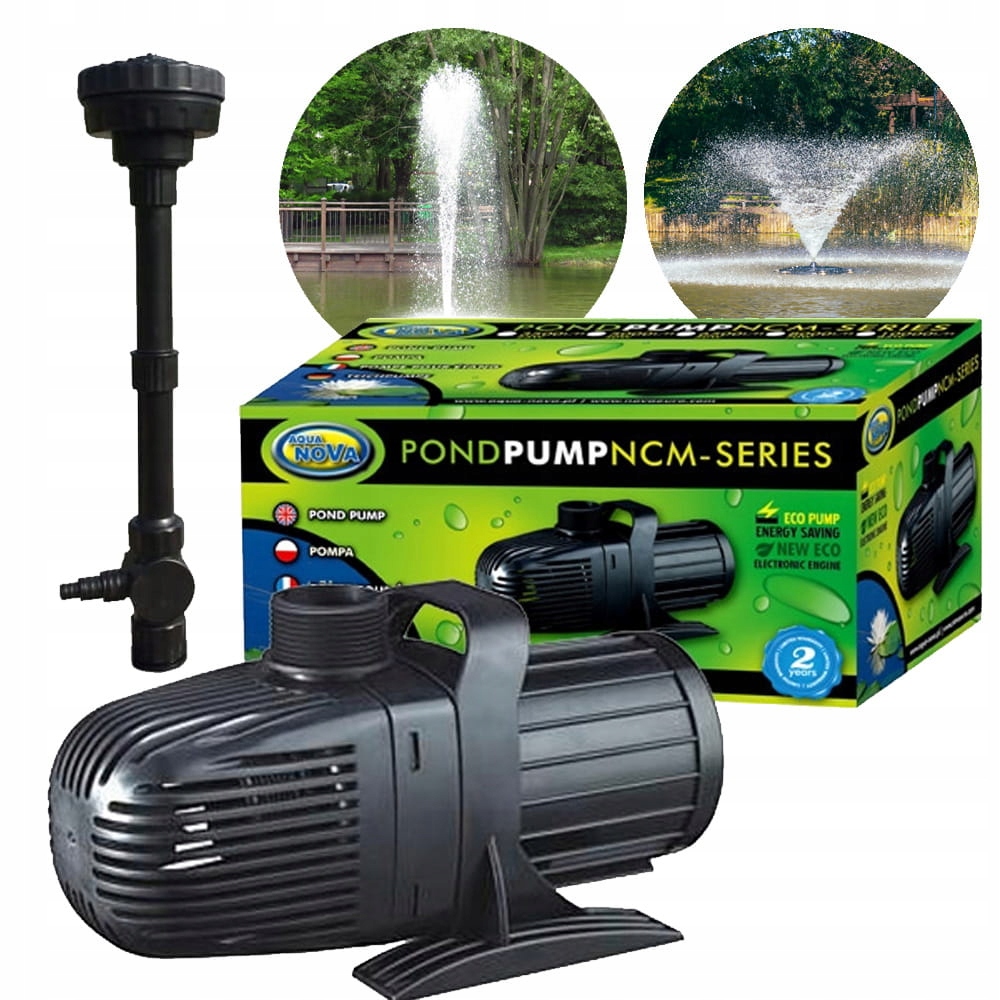 Aqua Nova NCM-3500 l/h Čerpadlo do jezírka Eco 25 W 2 trysky dárek