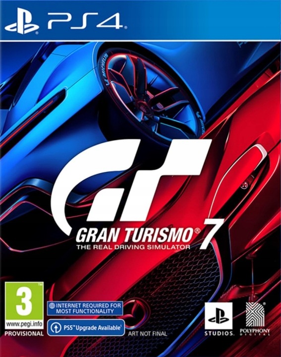 Gran Turismo 7 PS4 PS5 Po Polsku Nowa Folia