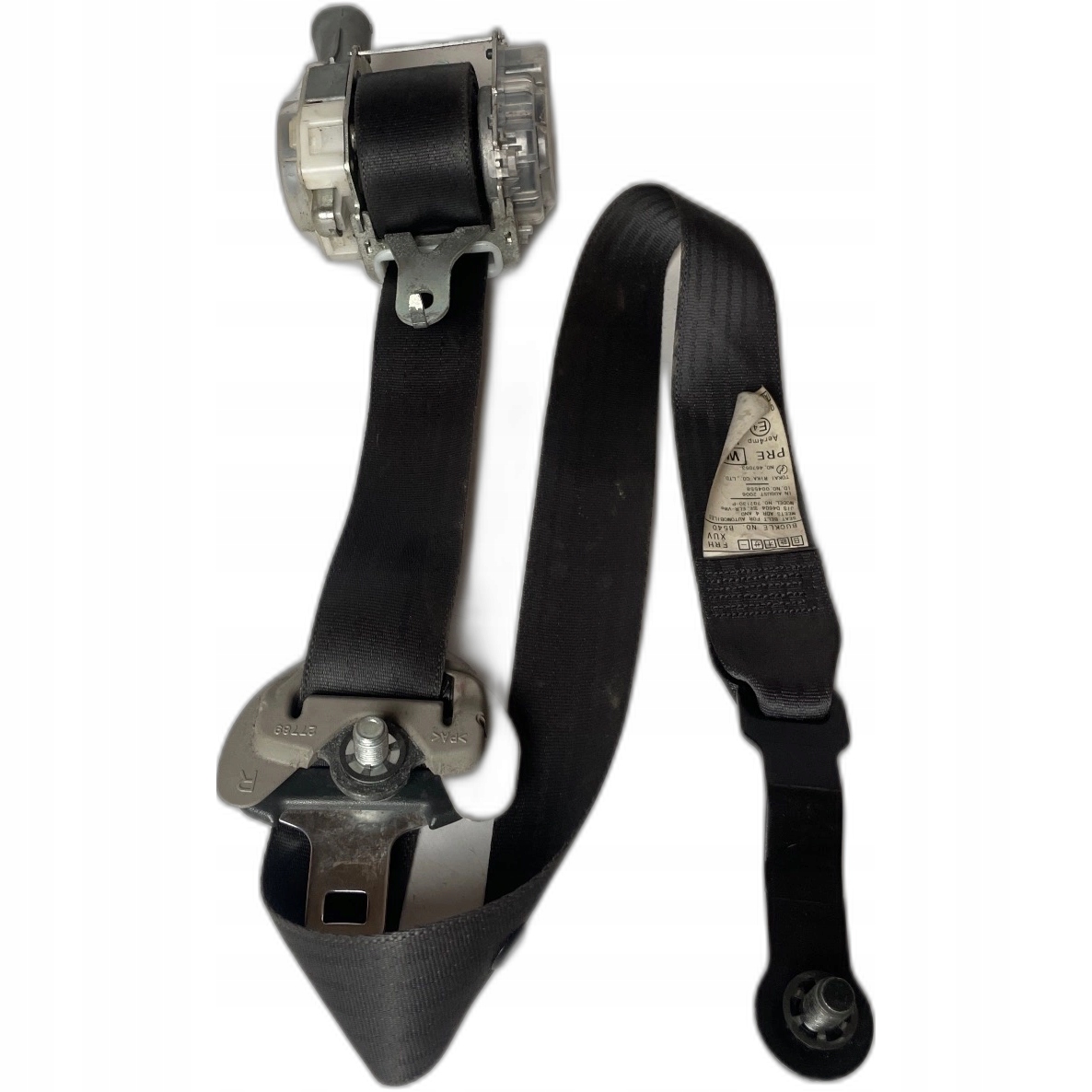 tension belt safety front front right Subaru Tribeca B9