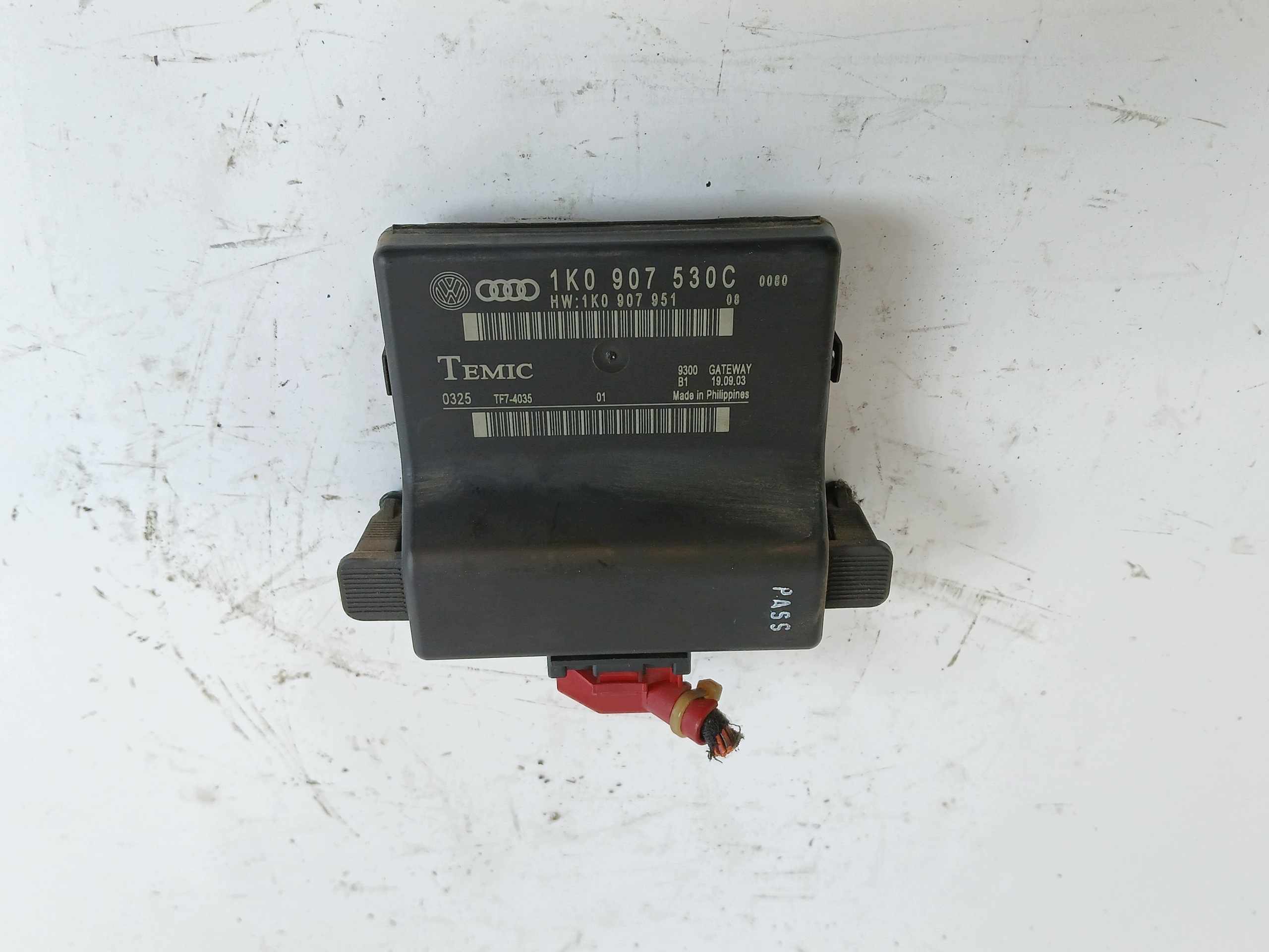 VW GOLF V TOURAN e centralina modulo GATEWAY 1K0907530A