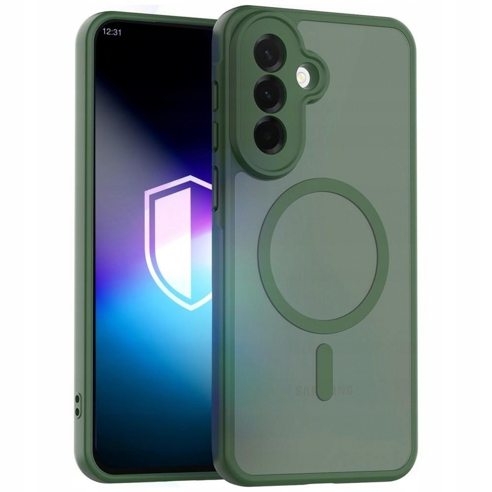 Etui 3MK Misty MagCase do Samsung Galaxy A37 zielony
