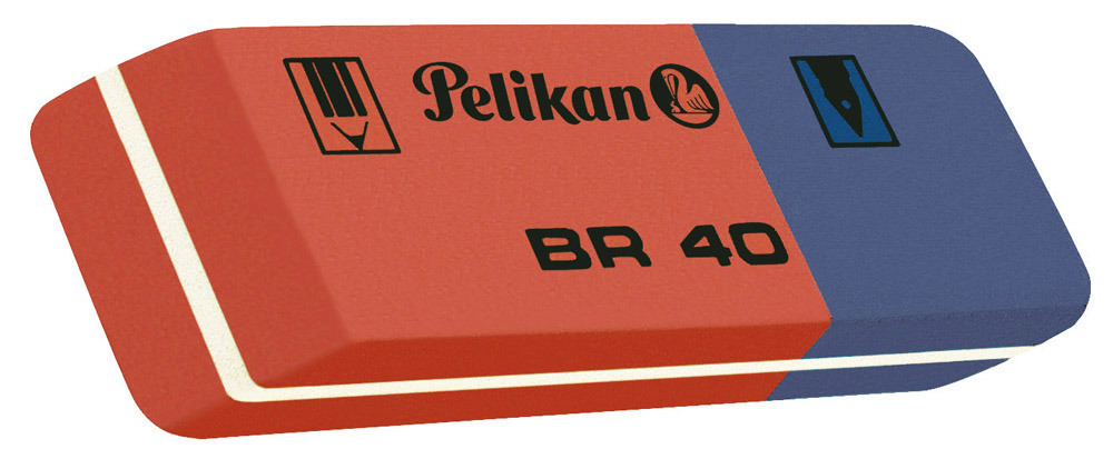 

Gumka do mazania BR40 2cz do ołówka kredek Pelikan